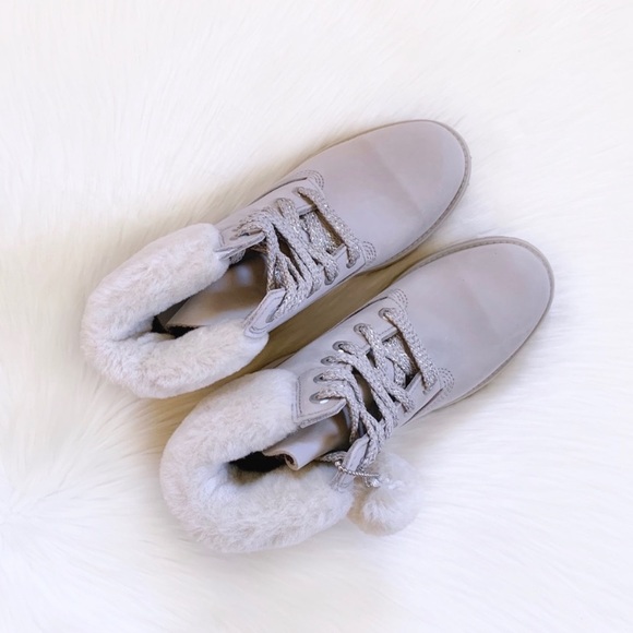 Timberland 6” Shearling Collar Waterproof Boots - Picture 4 of 8